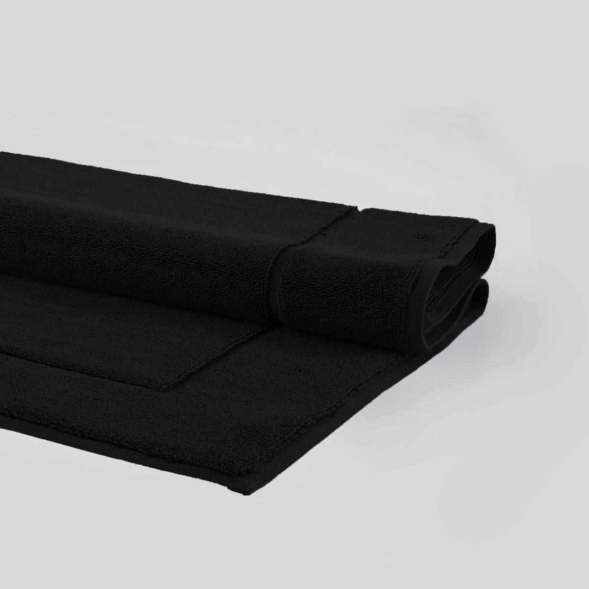 MATA ŁAZIENKOWA LONDON - czarny, Basics, tkanina (70/120cm) - Aquanova