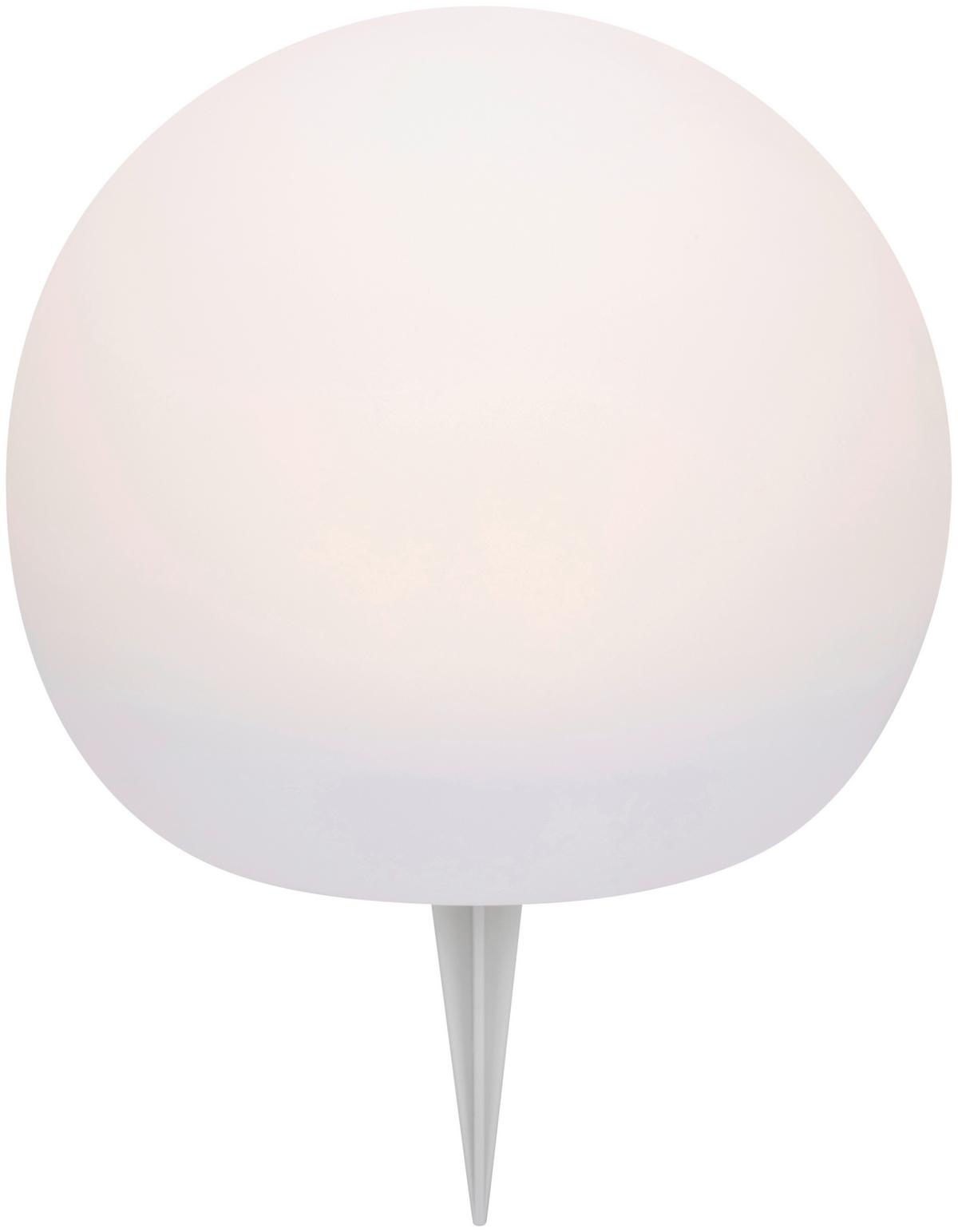 LAMPA SOLARNA BOLTON - biały, Basics, tworzywo sztuczne (20+25+30cm) - Ambia Garden