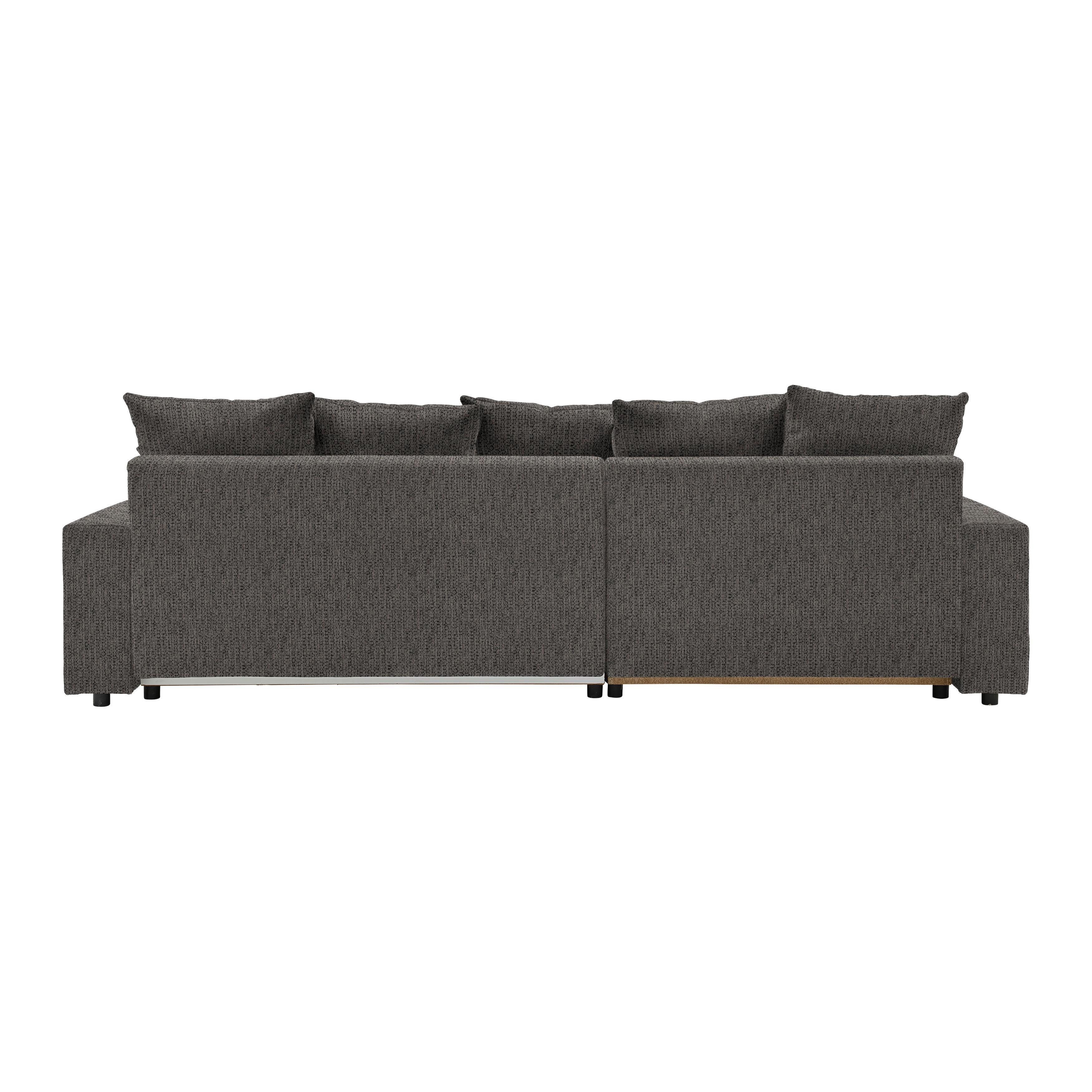 Coltar ALATRI - verde/antracit, Modern, textil (289/90/176cm) - Based