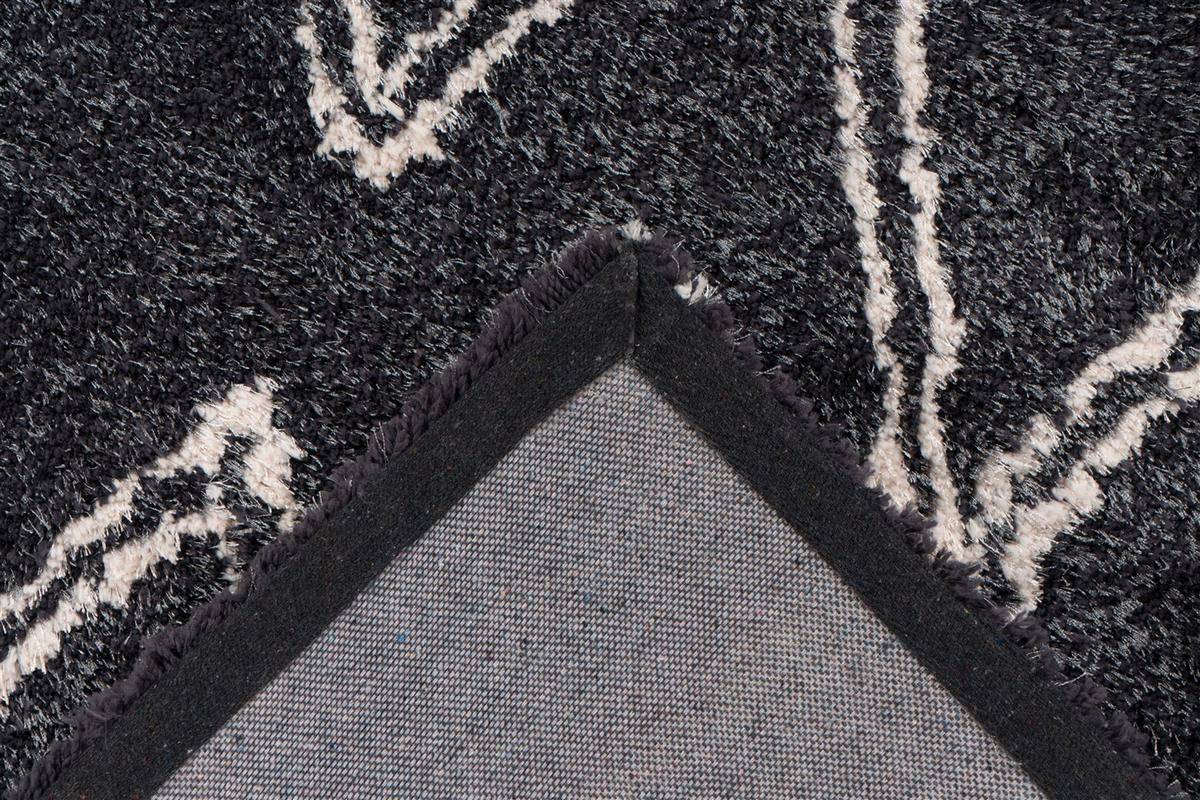 HOCHFLORTEPPICH ORLANDO 325 ANTHRAZIT - Anthrazit, Konventionell, Textil (200/290cm) - Kayoom