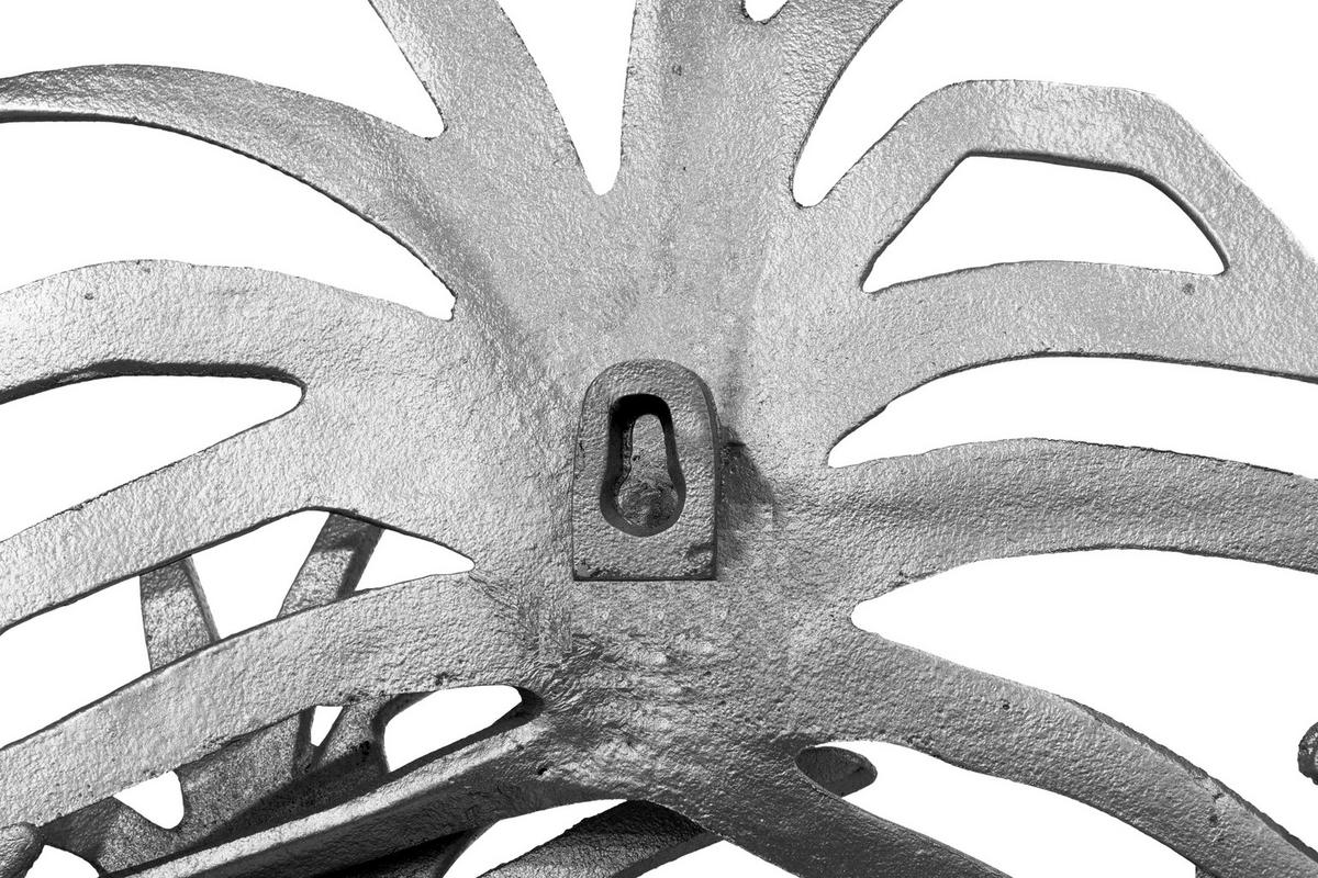 Wanddeko Domizil - Schwarz, Lifestyle, Metall (70/9/70cm) - Kayoom