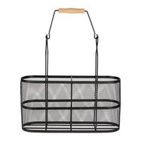 Flaschenträger Winery Schwarz - Schwarz, Modern, Metall (38/36cm) - Premium Living