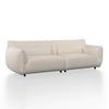 BIG SOFFA CLARA - beige/svart, Modern, metall/trä (284/86/111cm) - Bessagi Home