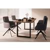 STOL MED ARMSTÖD JADE - beige/svart, Modern, metall/trä (64/87/63cm) - Bessagi Home