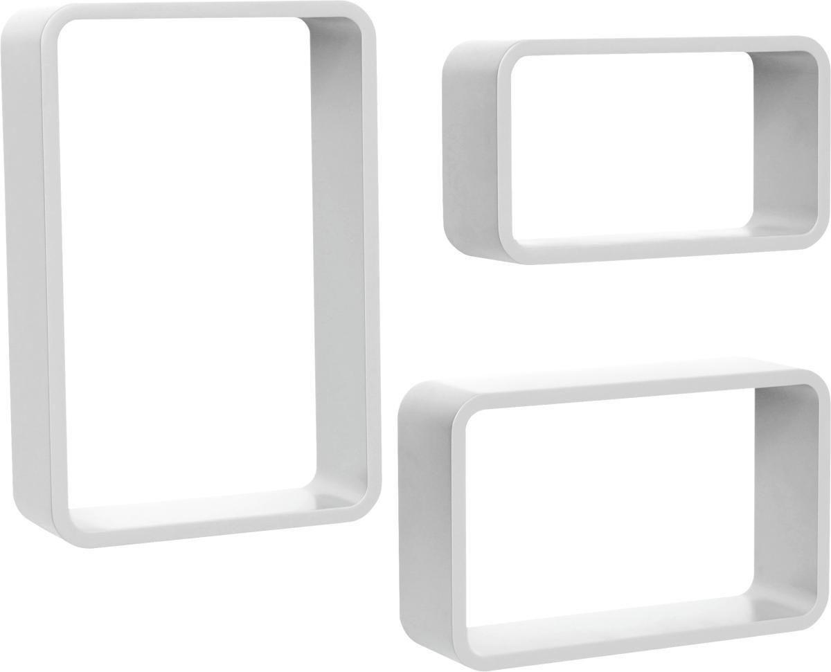 Stenski Regal Sven - bela, Moderno, leseni material (30/40/35/45/25/20/11cm) - Mömax