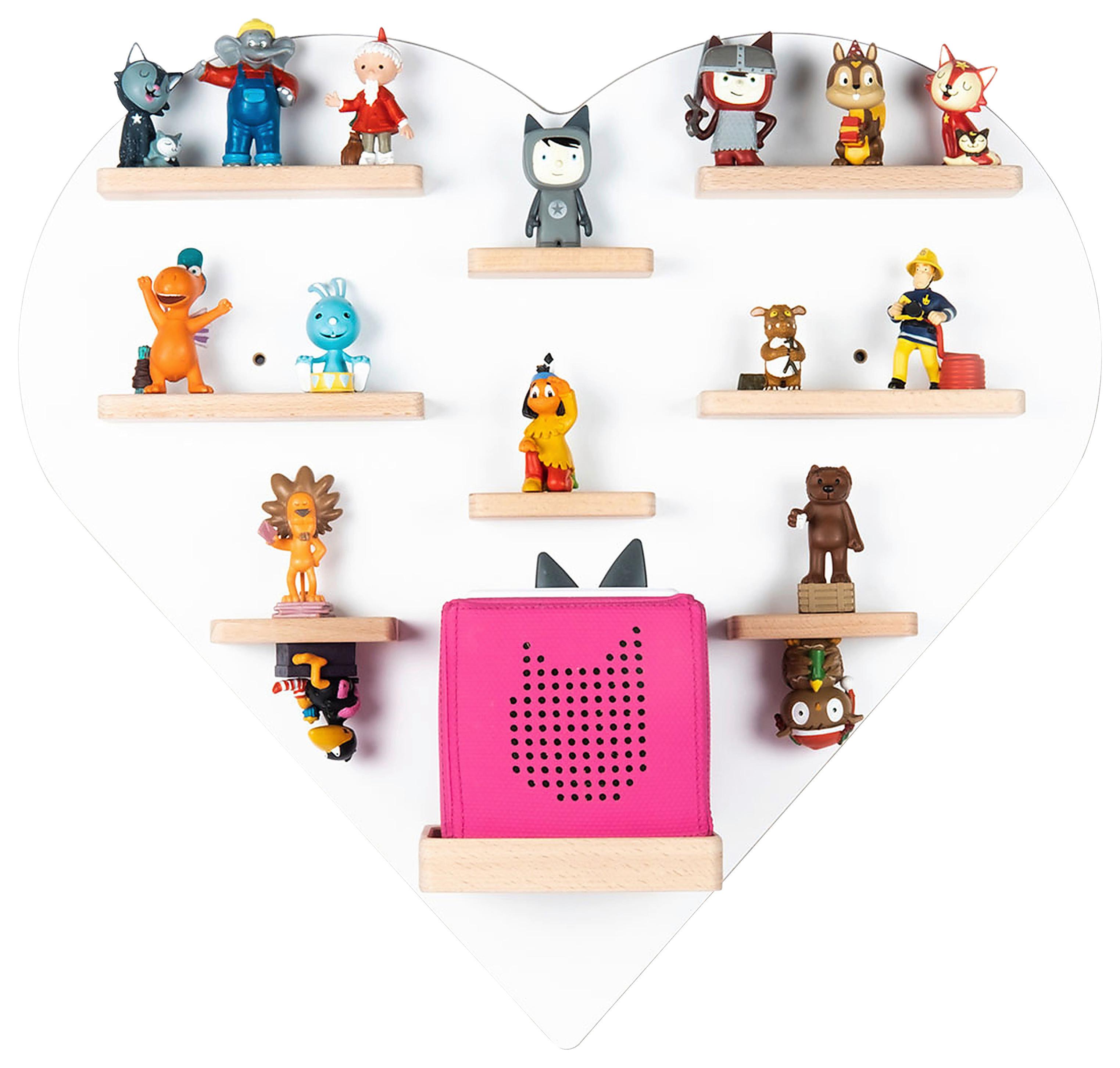 Kinderregal Boarti Weiß - Weiß, MODERN, Holzwerkstoff (54/51/19cm) - Livetastic