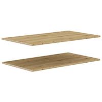 Einlegebodenset Milos Eiche Artisan, 2-teilig - Eiche Artisan, MODERN, Holzwerkstoff (88/1,6/50cm) - Mömax