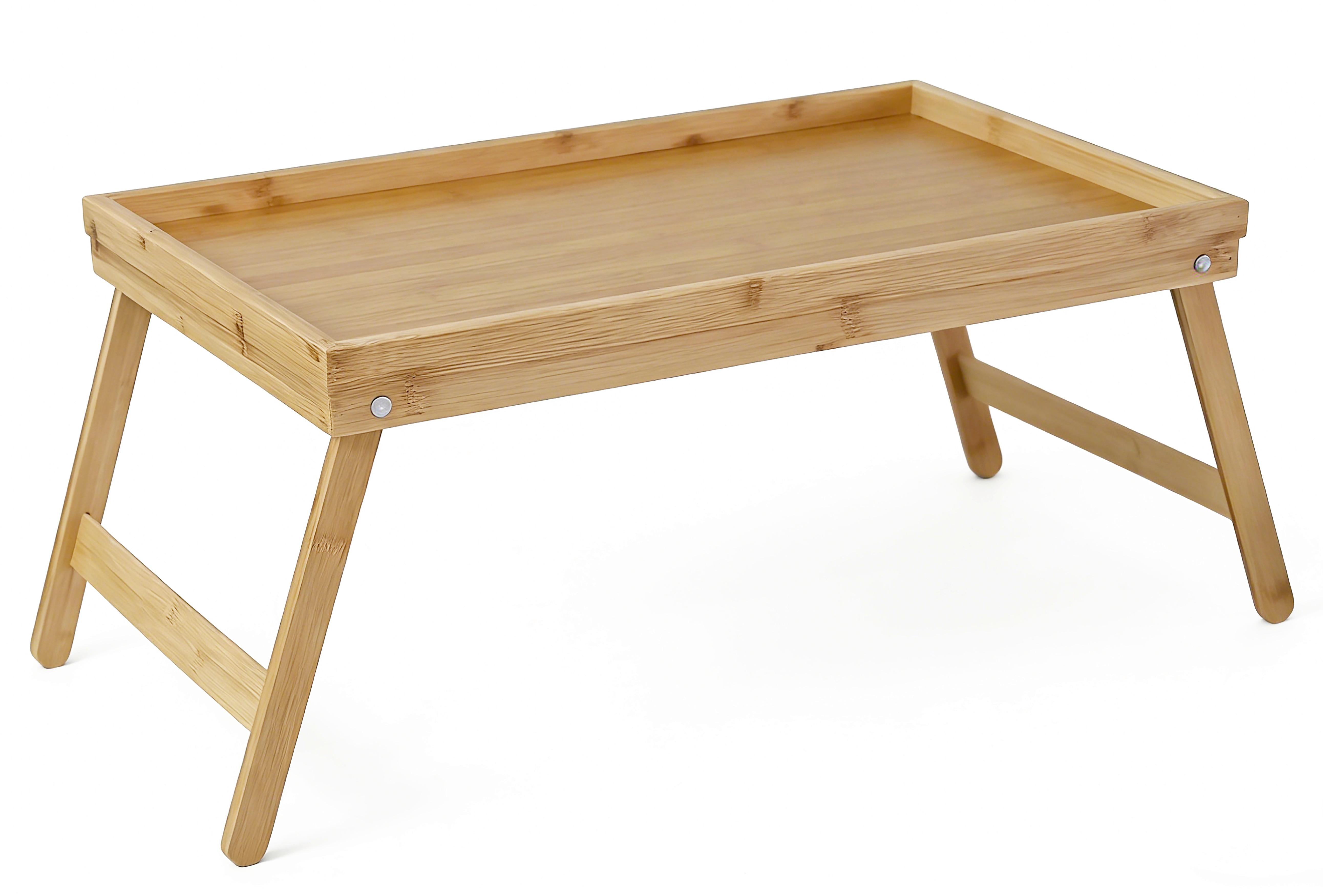 Poslužavnik Bambus - prirodna boja, Konvencionalno, prirodni materijali (50/30/24cm) - Mömax