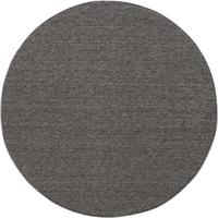 Webteppich Loom Grau Ø ca. 120cm - Grau, Basics, Textil (120cm) - Novel