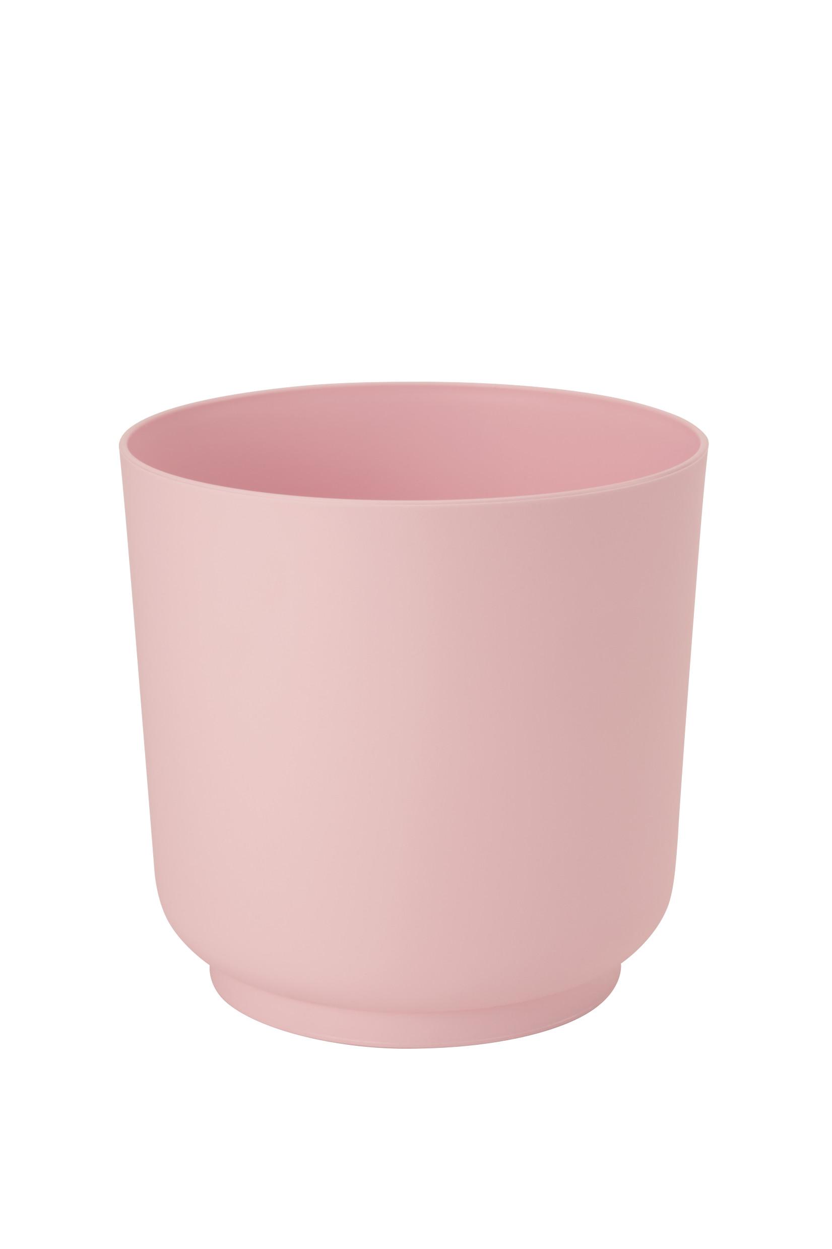 Übertopf Siena ECO Recycled 13 Pink - Pink, KONVENTIONELL, Kunststoff (13/12,5cm) - Mömax