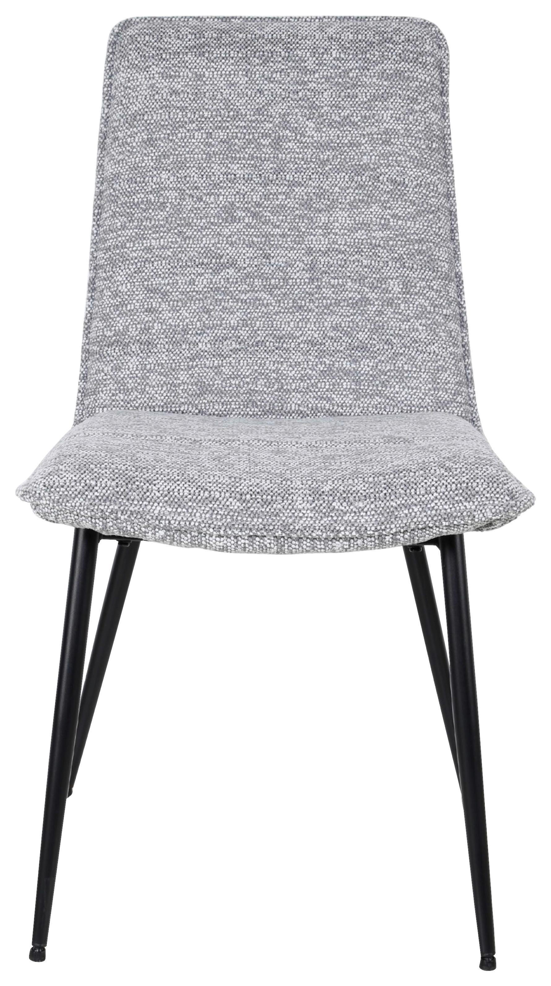 Scaun PERLA GIGA-S - negru/gri, Modern, lemn/metal (47/91/61cm)