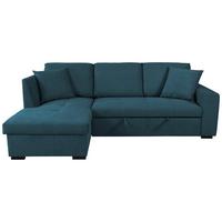 Kutna Garnitura Lukas - plava, Trend, tekstil (158/239cm) - Modern Living