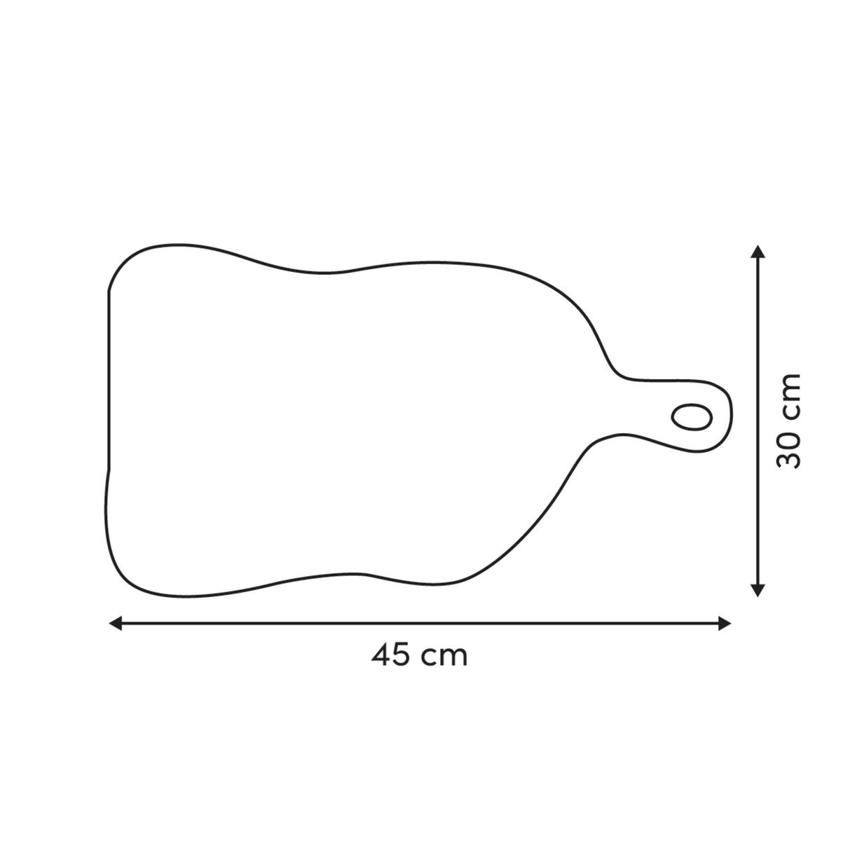 Daska Za Rezanje Ard - prirodne boje, Basics, drvo (45/30/1,5cm)
