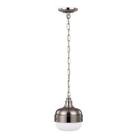 Viseća Svjetiljka Boja Nikla - boje nikla/boje oplemenjenog čelika, Konvencionalno, staklo/metal (20.3/43.2cm) - Elstead Lighting