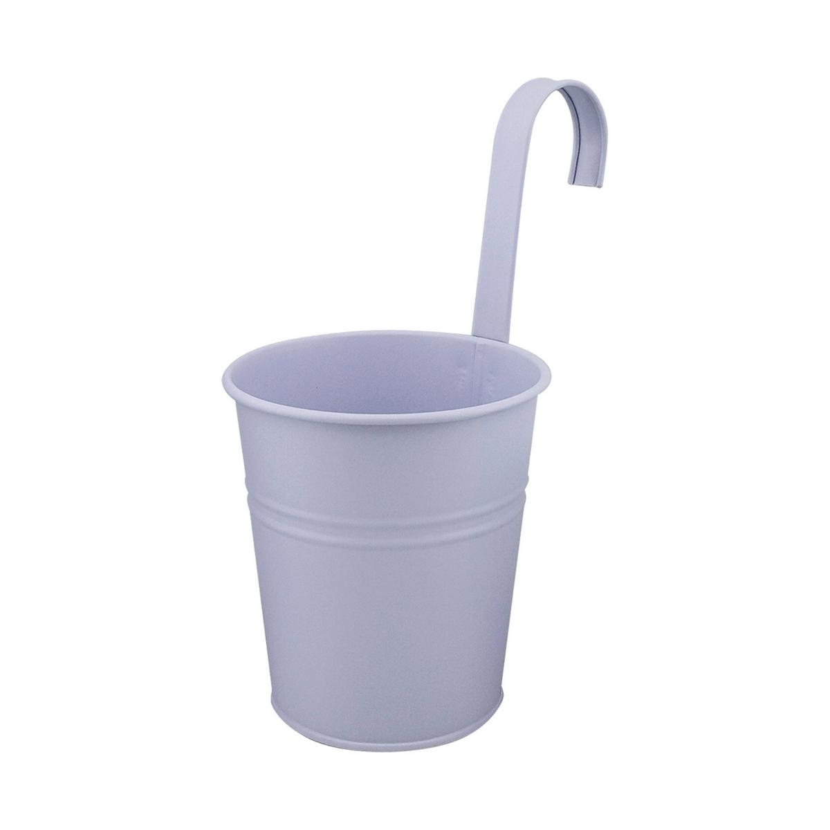 Übertopf Zana Flieder Ø ca. 13cm - Flieder, Metall (13/13,5/13cm) - Mömax