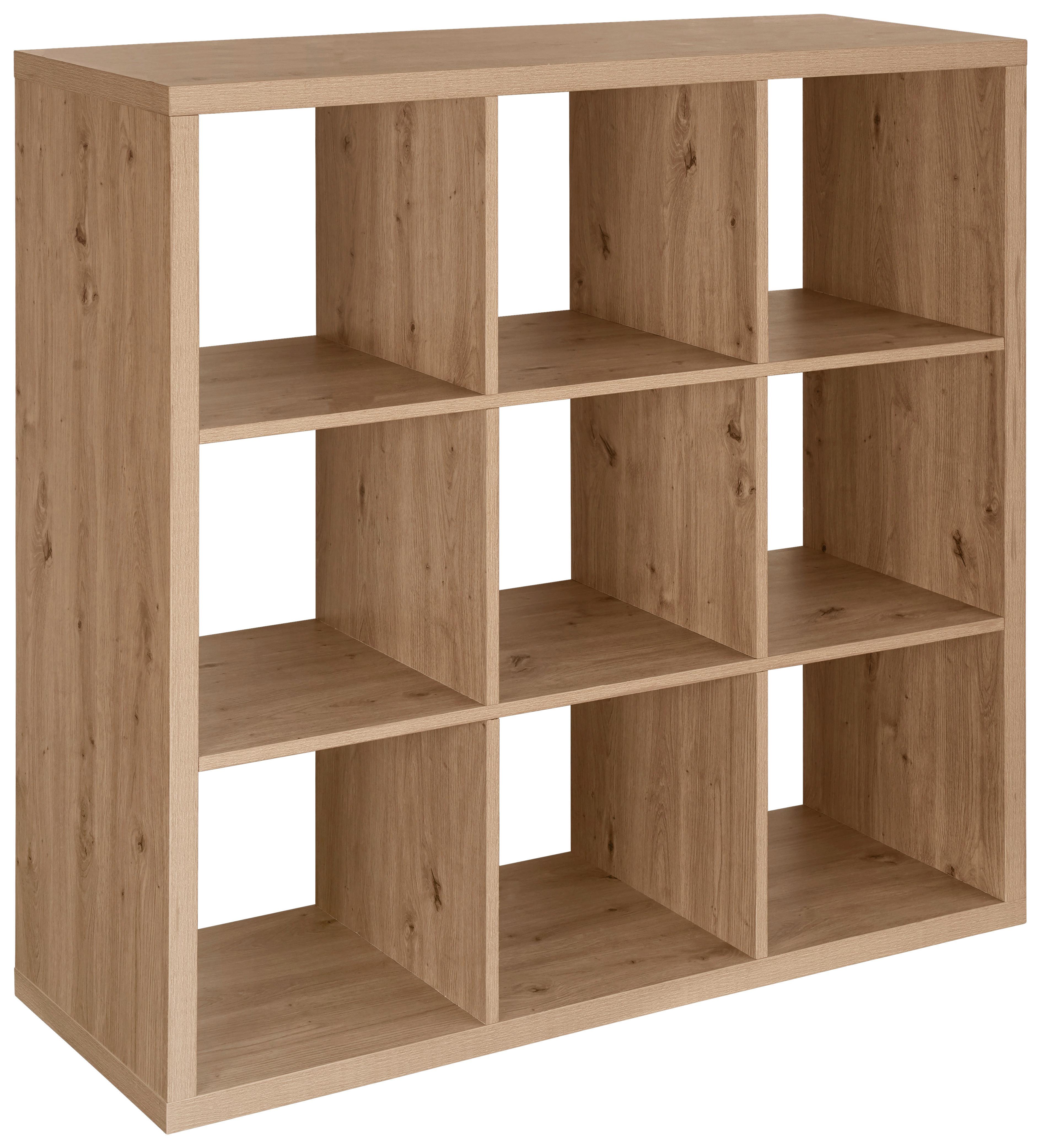 Polica Style Flex - hrast artisan, Konvencionalno, pločasti materijal (108/108/39cm) - Modern Living