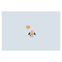 Postkarte Kupfergold Multicolor - Basics, Papier (18/13cm)