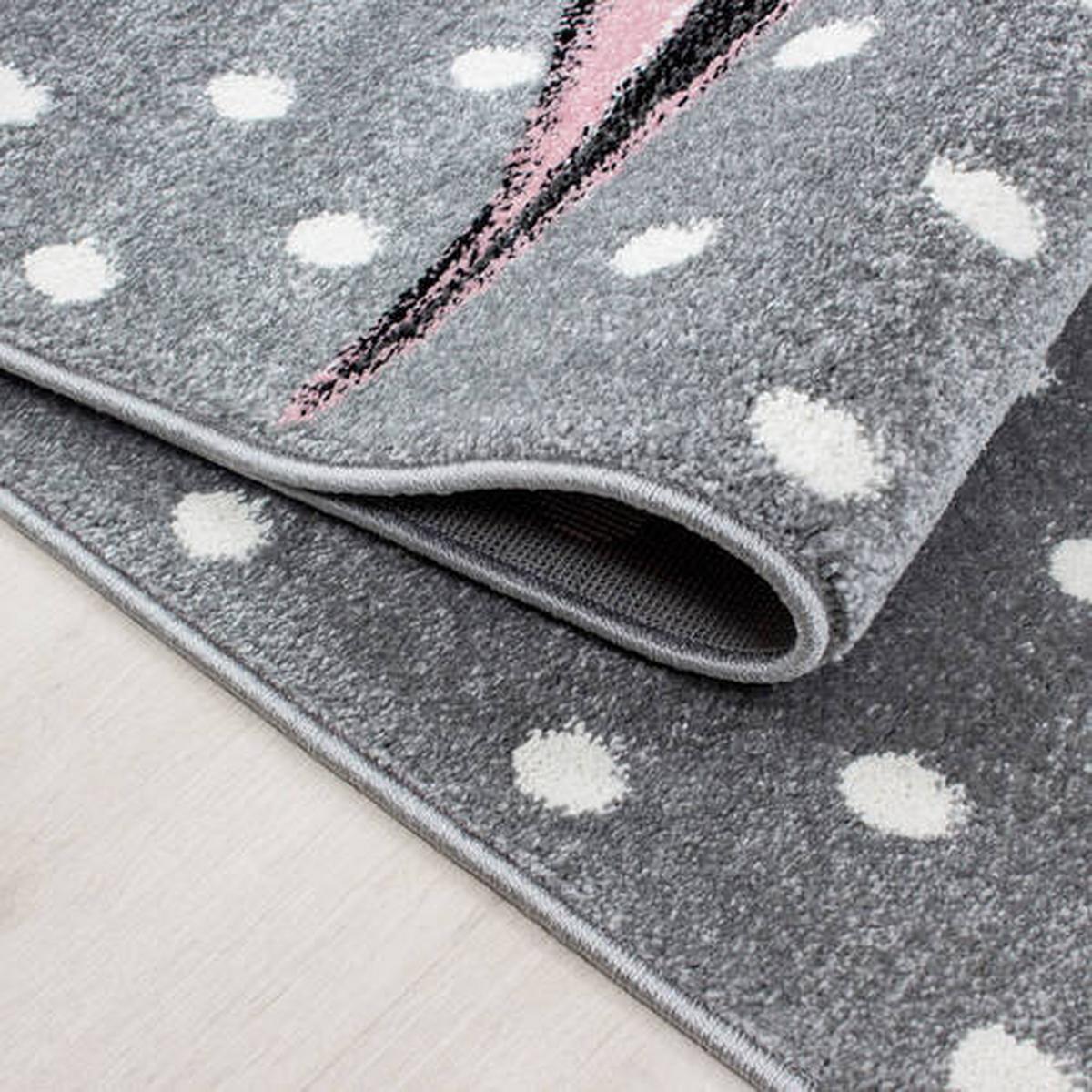 Kinderteppich Kids Pink ca. 200x290cm - Pink, Trend, Textil (200/290cm) - Ben'n'jen