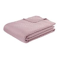 Ágytakaró Benno 160/200 - rózsaszín, textil (160/220cm) - Mömax