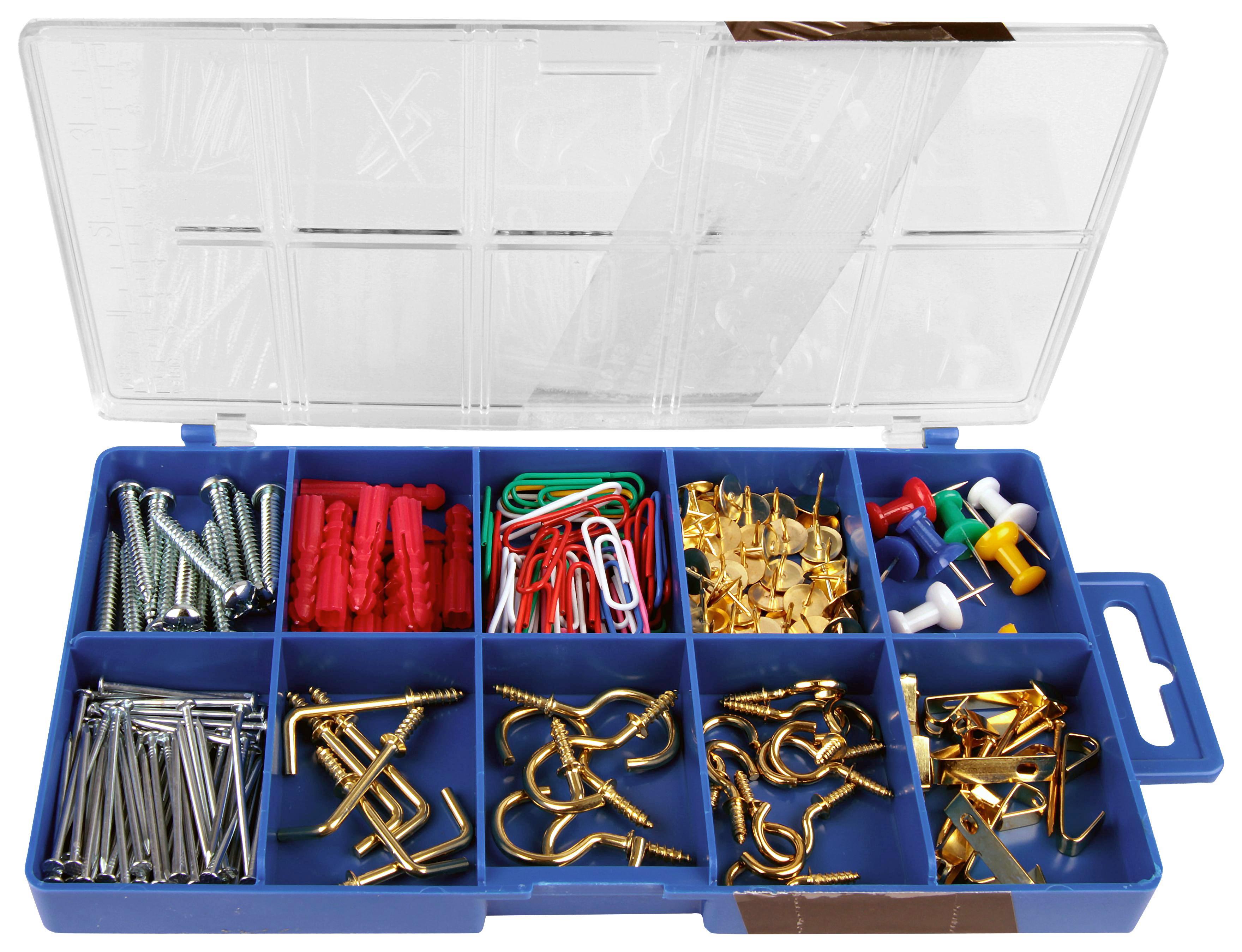 Haushaltssortiment 195-teilig - KONVENTIONELL, Kunststoff/Metall (19,5/2,4/1,05cm)