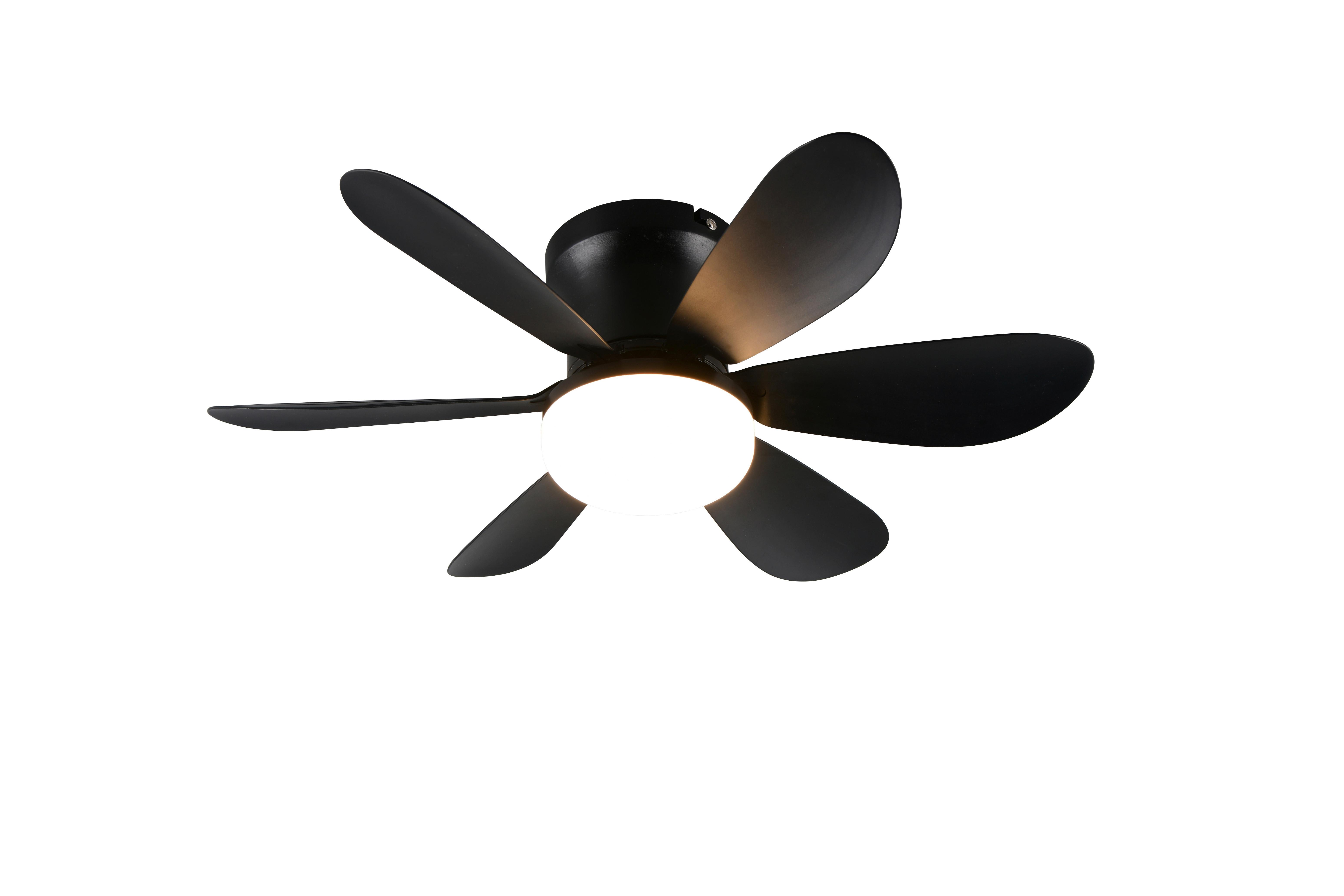 WENTYLATOR SUFITOWY R67462132 LUND - czarny, Basics, tworzywo sztuczne (53,0/31,0cm)