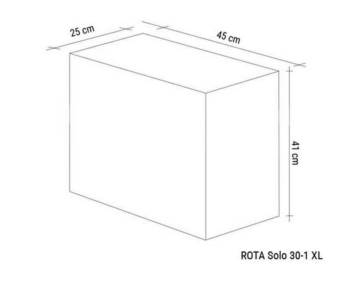 Abfallsammler 603493 Grau 30l - Grau, MODERN, Kunststoff (25/41/45cm) - Vogt
