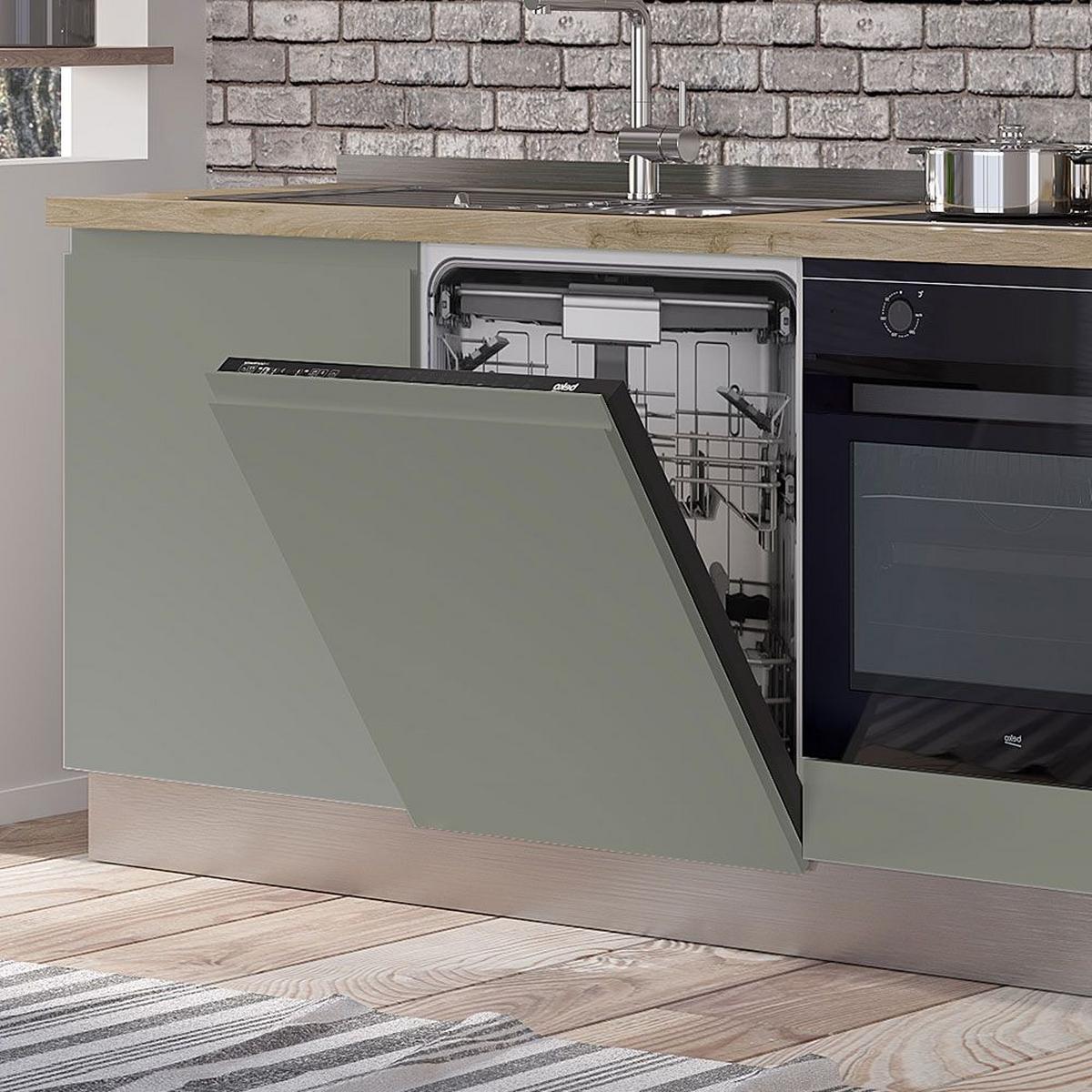 Blok Kuhinja S Aparatima Gilda Gola - bijela/boje hrasta, Moderno, drvni materijal/drvo (240/216/60cm) - Modern Living