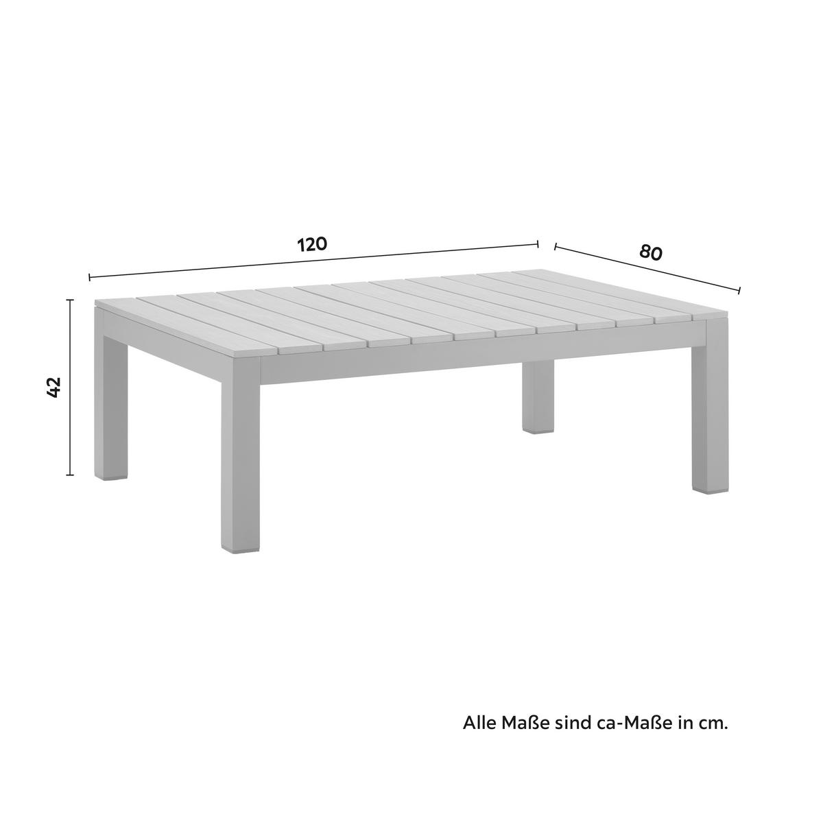 Kerti Garnitúra Gina - szürke, Modern, műanyag/textil (320/66/89cm) - Bessagi Garden