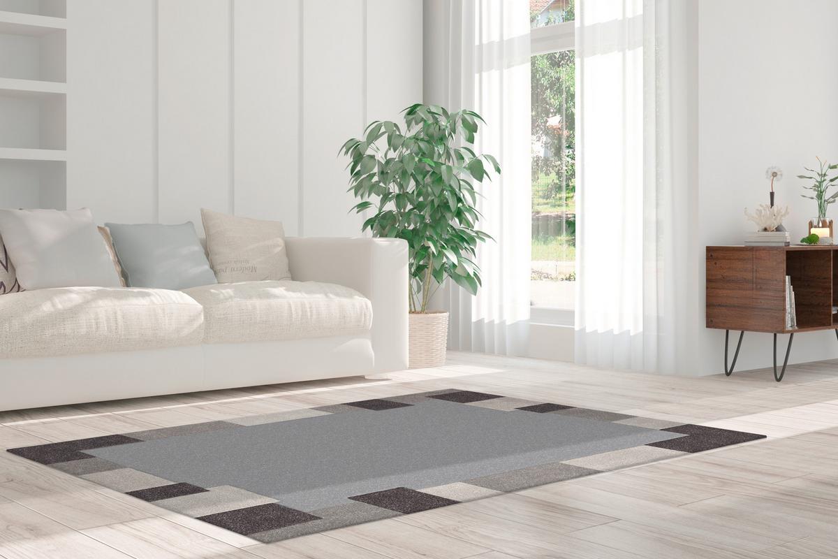 WEBTEPPICH SPIRIT FRISEE 3087 T/G 70X140 - Taupe/Grau, Basics, Textil (70/140cm) - Novel