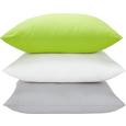 Zierkissen Bigmex in Stein, ca. 60x60cm - Grau, Textil (60/60cm) - Mömax modern living