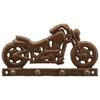 KROKLIST MOTORBIKE -SB- - brun, Romantik / Lanthus, metall (20/11/4cm) - Mömax