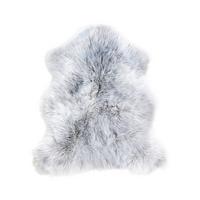 Kunstfell Andrei in Grau - Grau, MODERN, Fell (90/110cm) - Modern Living