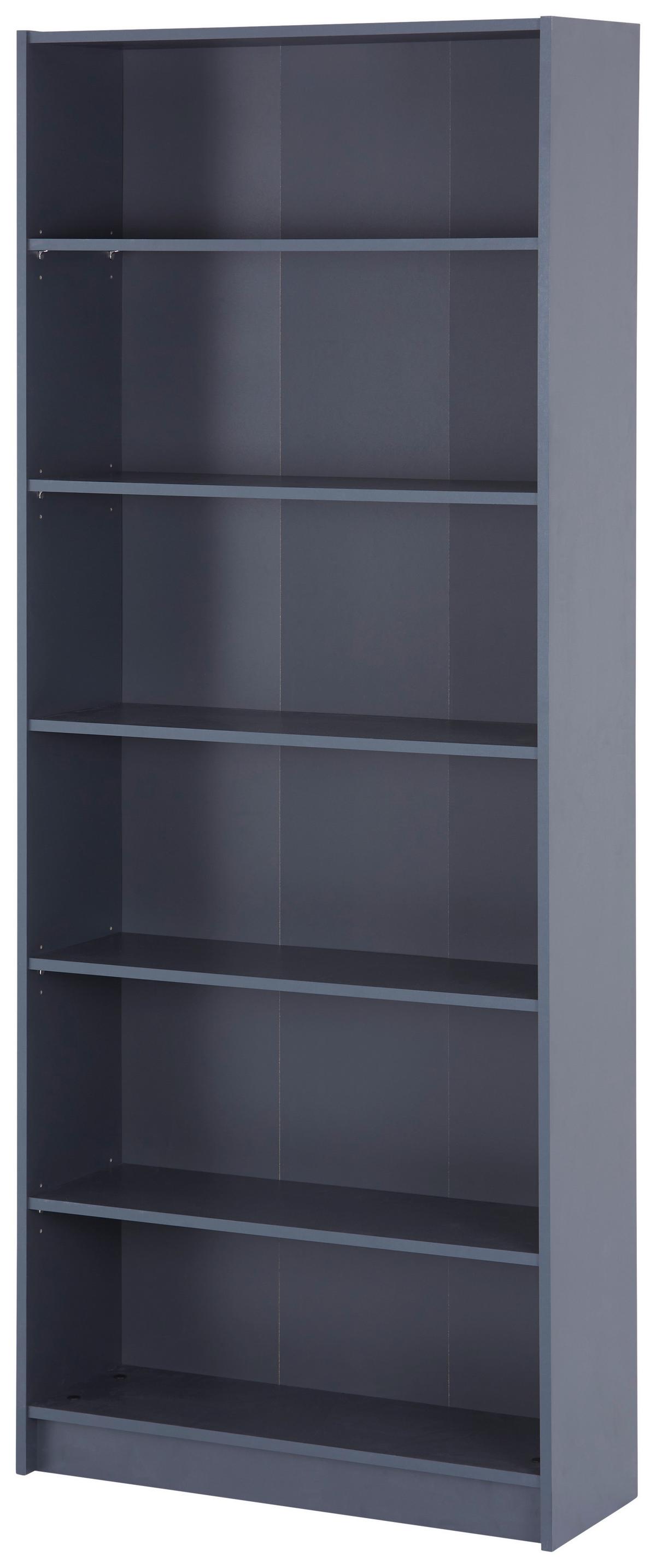 Polica Dali - antracit, Moderno, drvni materijal (80/202/28cm) - Modern Living