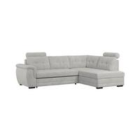 Coltar FALCO NEW - argintiu, Konventionell, textil (251/183cm) - Mömax
