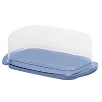 Butterdose 1709706161 - Blau, Basics, Kunststoff (18/6.5/9.5cm) - Rotho