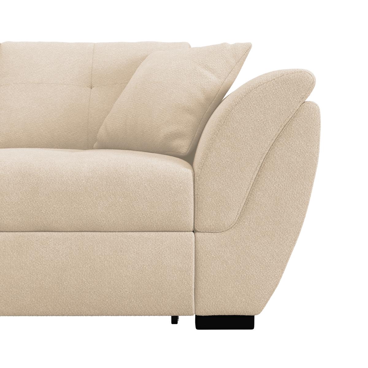 Kutna Garnitura Berisso - bež/crna, Konvencionalno, tekstil/plastika (187/278cm) - Ondega