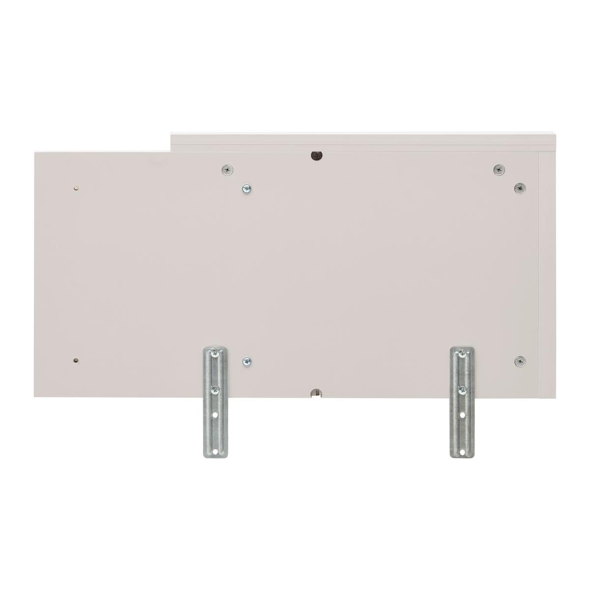 Nachtkästchenaufsatz Briona Champagnerfarben - Champagner, KONVENTIONELL, Holzwerkstoff - Premium Living