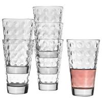 KOMPLET SZKŁA STOŁOWEGO 012684 - przejrzysty, Trend, szkło (24,5/13,4/16,4cm) - Leonardo