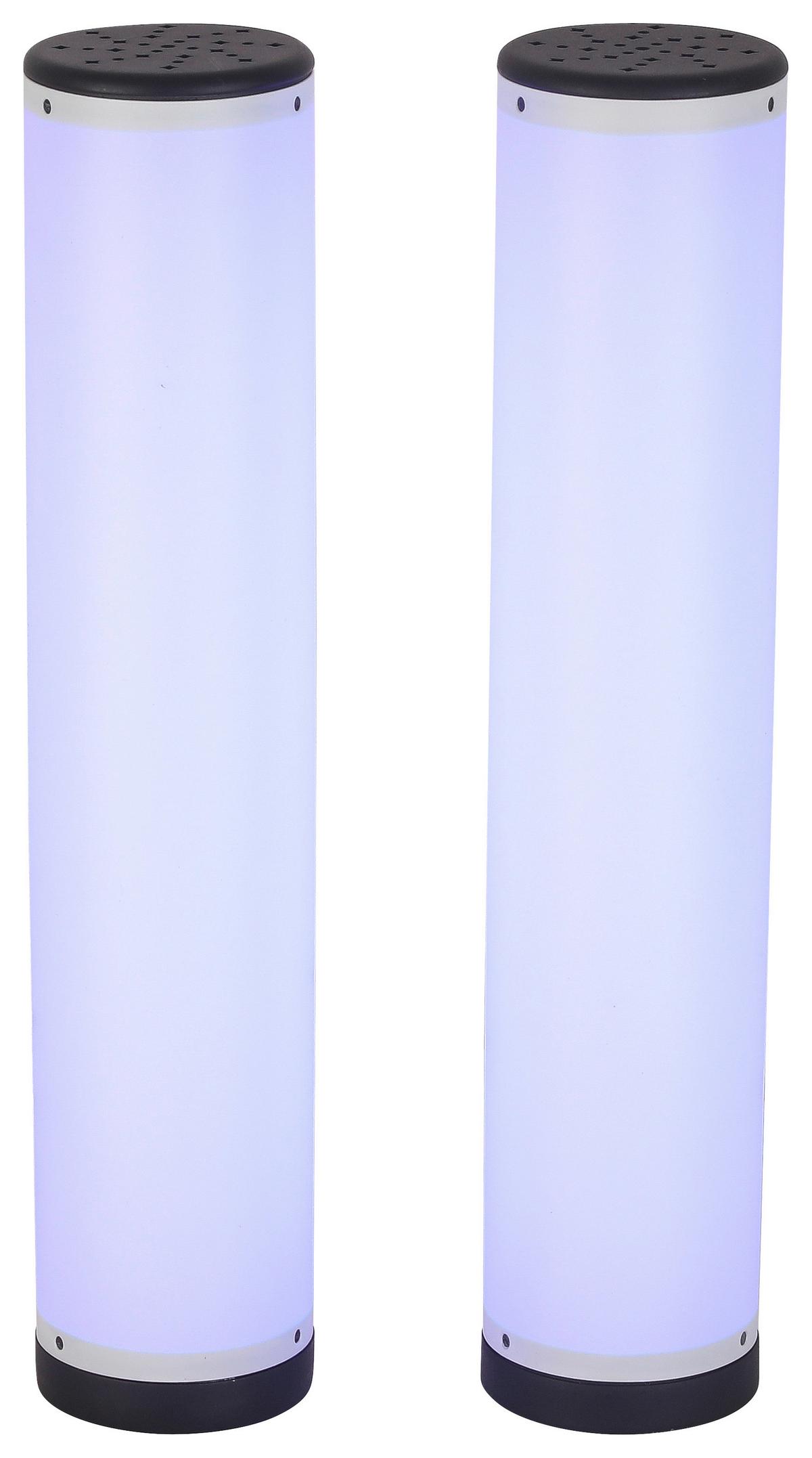 LED-Tischleuchte Nolam max. 2,5 Watt - Weiss/Schwarz, Modern, Kunststoff (6,4/31cm) - Modern Living