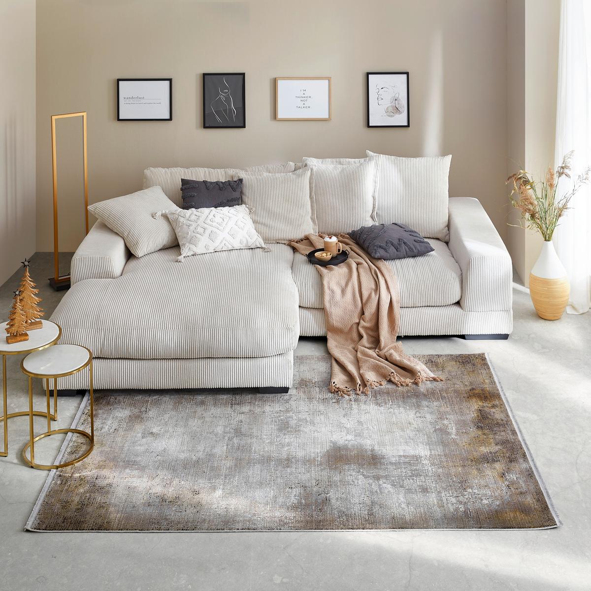 Prekrivač Frieda - bež, Lifestyle, tekstil (130/180cm) - Modern Living