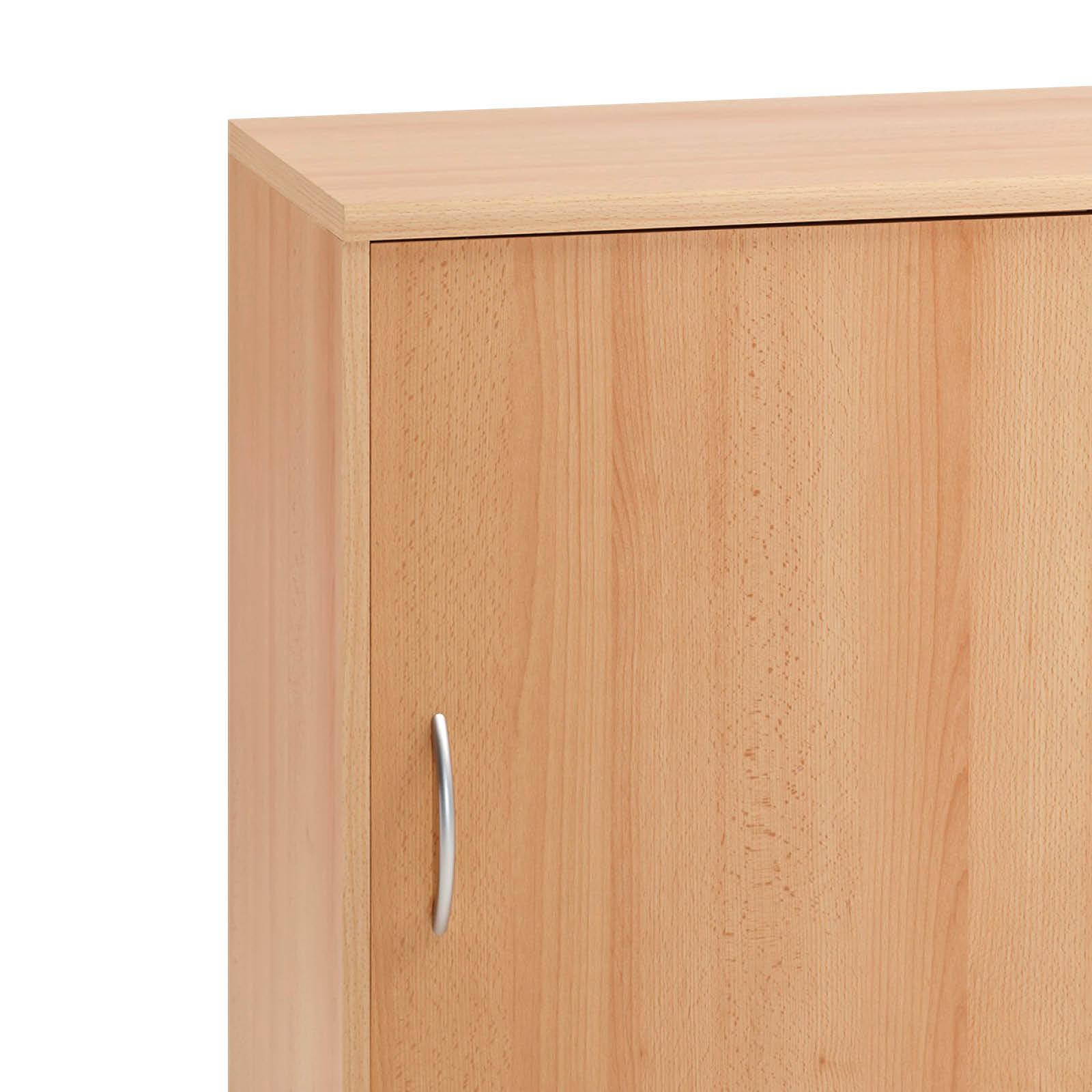 Aktenschrank Serie 4000 Buchefarbe - Buchefarben, Basics, Holzwerkstoff (100/77,4/39,5cm) - MID.YOU