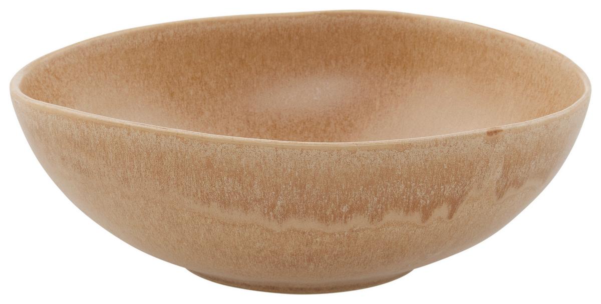Salátástál Gourmet - M - bézs, Modern, kerámia (26,5/21/9cm) - Premium Living