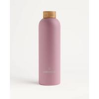 BUTELKA DO PICIA STEEL BOTTLE - jaskrawy róż, Trend, materiały naturalne/metal (600ml) - waterdrop