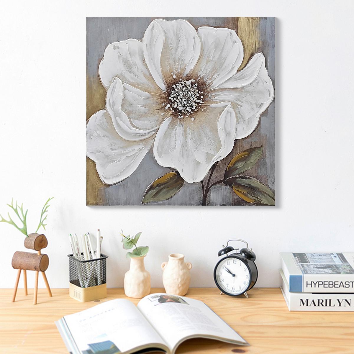 Tablou Enu cca. 80x80 cm - multicolor, Modern, lemn/textil (80/80/3cm) - Mömax