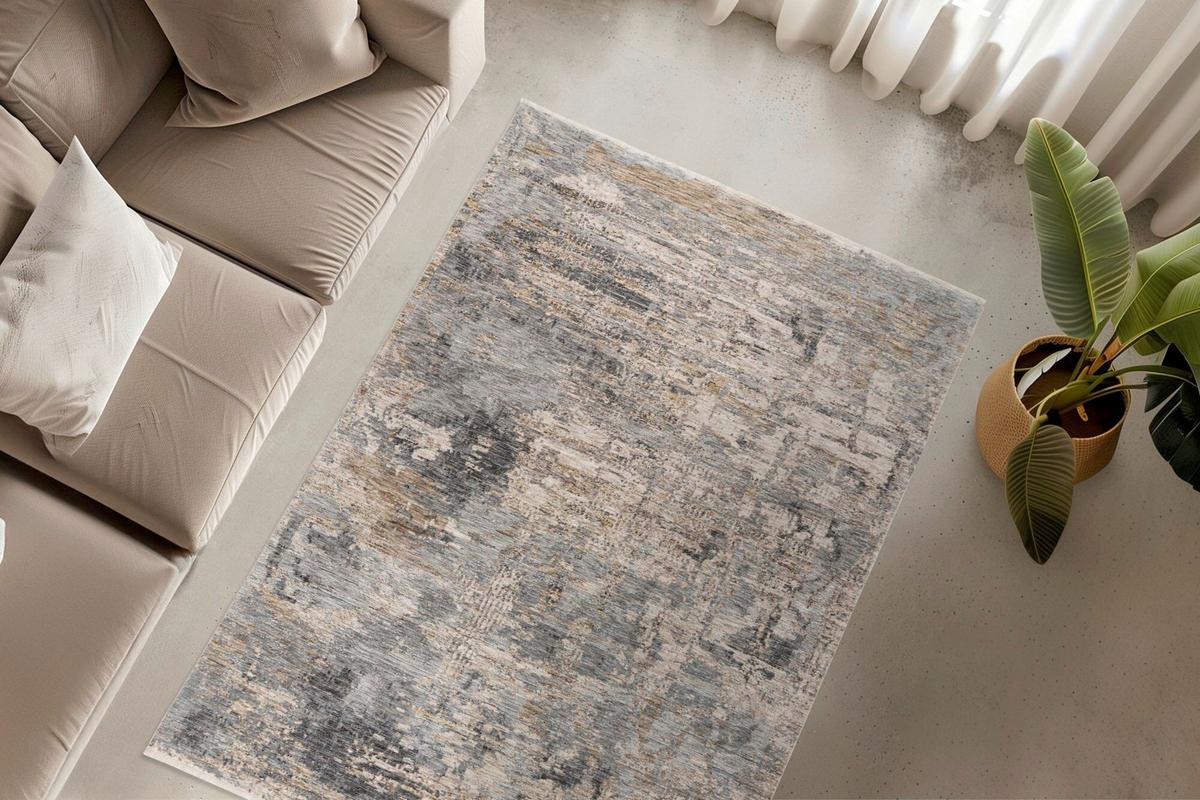 LÄUFER PONO 723 POBL 120CM X 170CM - Taupe, Basics, Textil (120/170cm) - Kayoom