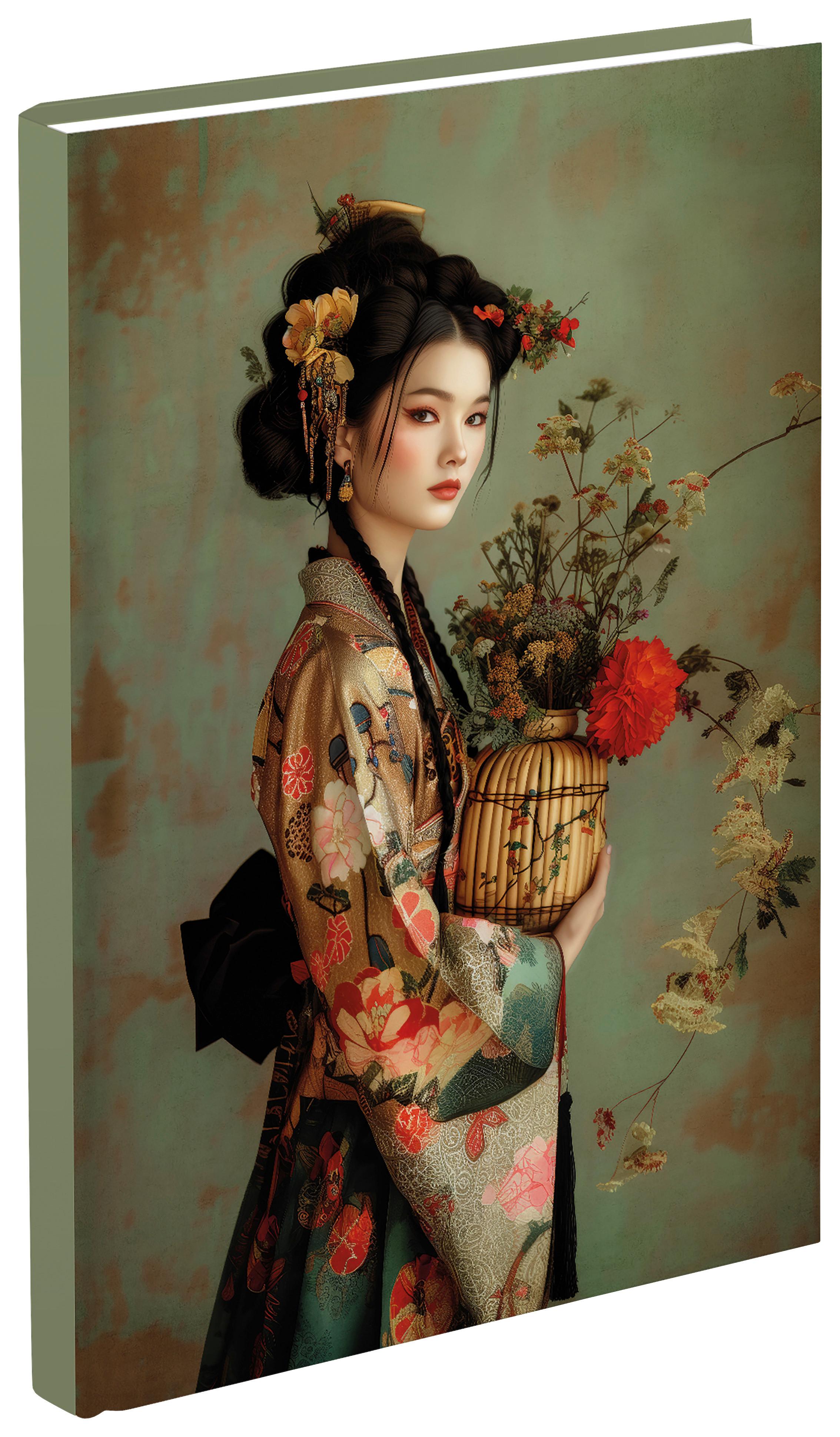 Notizbuch Elli diverse Designs - Multicolor, KONVENTIONELL, Papier/Kunststoff (10,5/14,8cm) - Mömax