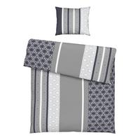 BETTWÄSCHESET SARA - Grau, Textil (160/210cm) - Modern Living