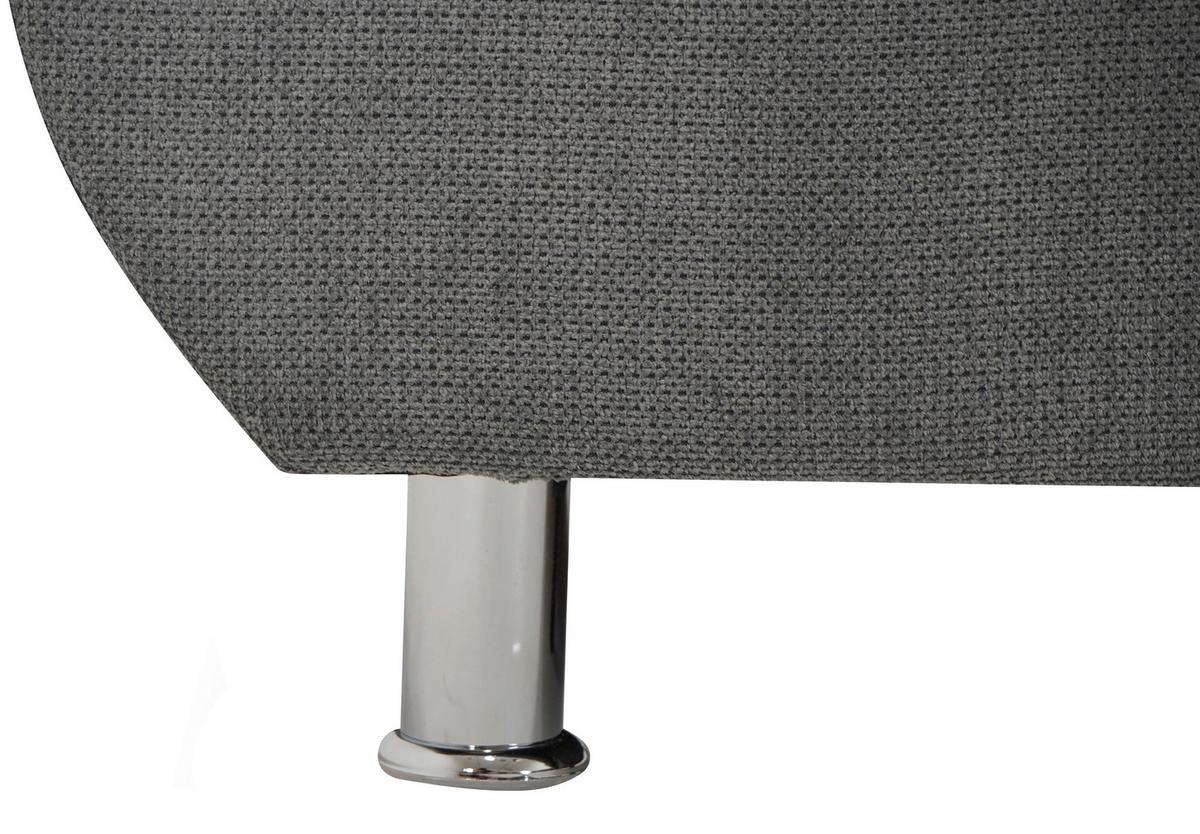 Sarokkanapé Erice - sötétszürke, Design, textil (312/198cm) - Livetastic