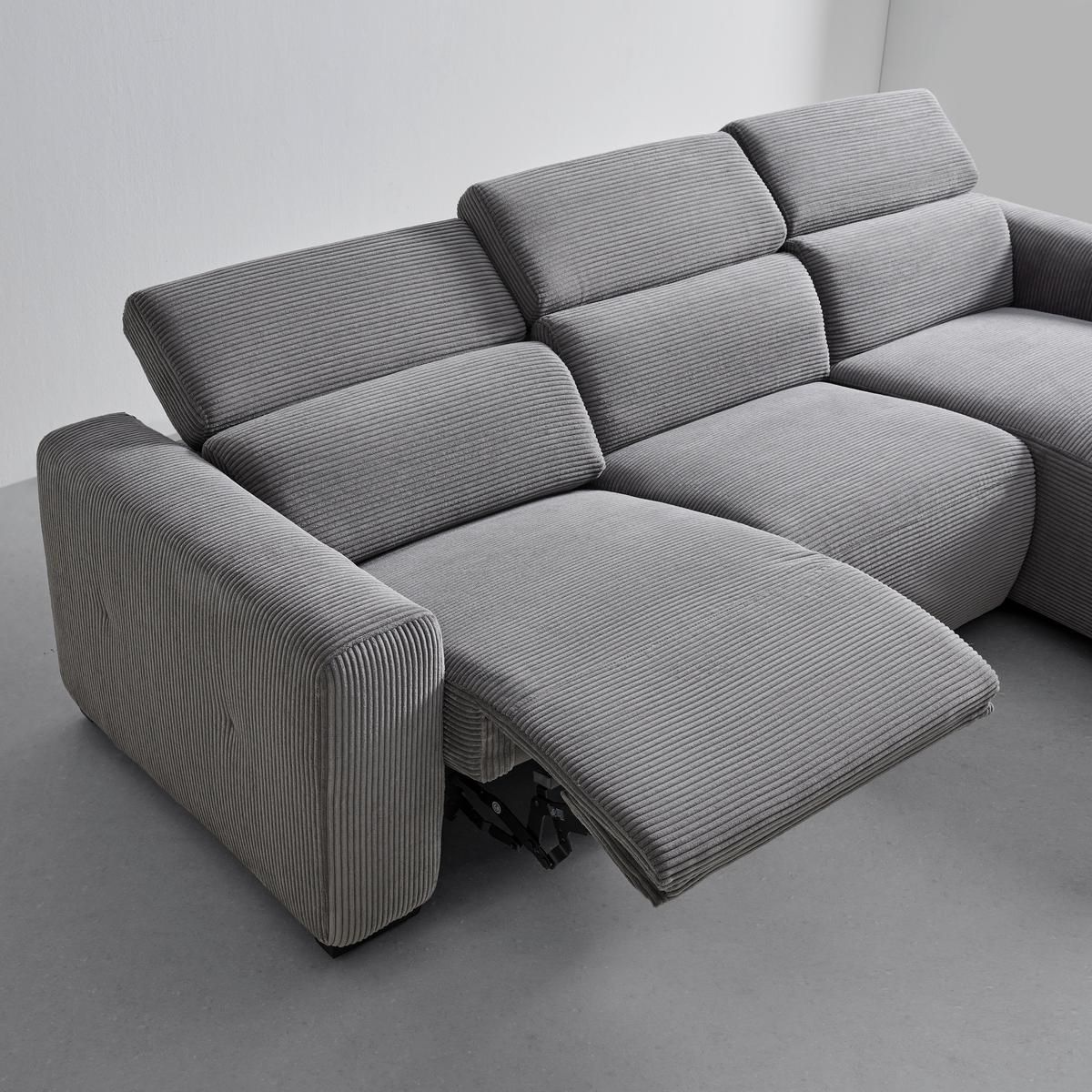 Wohnlandschaft Bondico 272 Anthrazit - Anthrazit/Schwarz, Modern, Holz/Textil (272/75-92/101 / 170cm) - Mömax