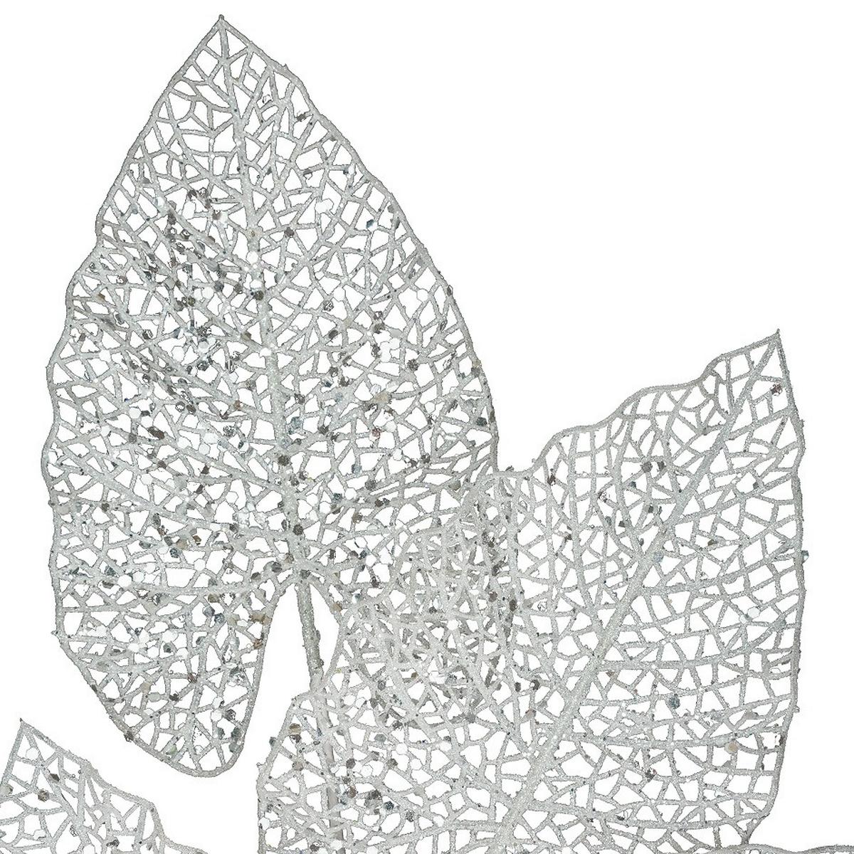 Crenguță decorativă cca. 80 cm Lava - alb, Modern, plastic (80cm)